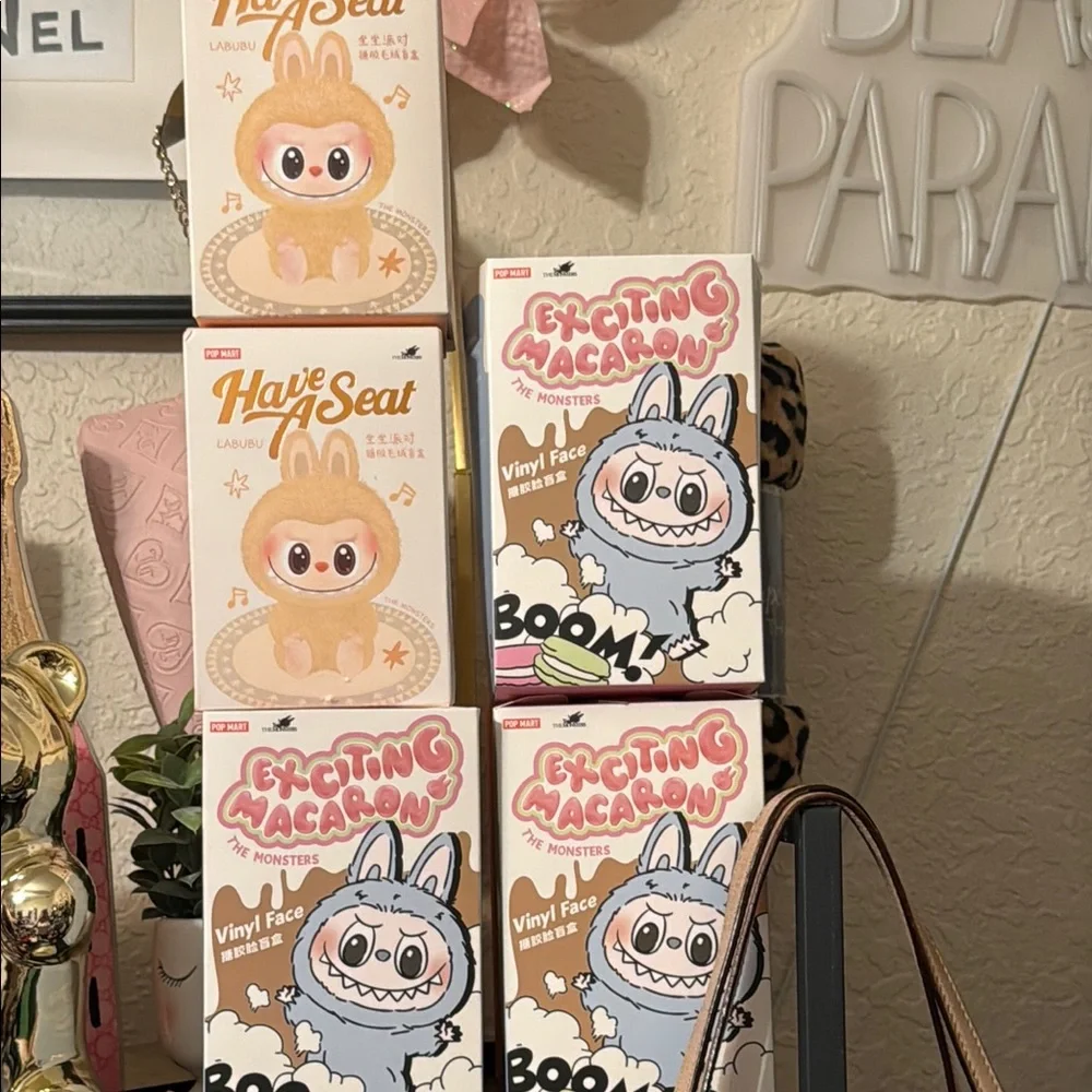 Labubu authentic Exciting Macaron Figures price for 1 - Picture 1 of 6